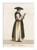 Monaco Cistercense Cistercian Monk Giclee Print