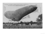 After an Accident the Airship Has to Make a Forced Landing Giclee Print