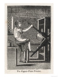 The Process of Transferring Portraits Landscapes and Other Pictures and Writing from Engravings Giclee Print The Process of Transferring Portraits Landscapes and Other Pictures and Writing from Engravings Giclee Print