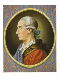 Johann Wolfgang Von Goethe German Writer and Scientist as a Young Man Giclee Print