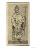 The Official Habit of an English Archbishop Giclee Print