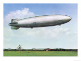 LZ 130 Graf Zeppelin II Lámina giclée