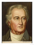 Johann Wolfgang Von Goethe German Writer and Scientist Giclee Print