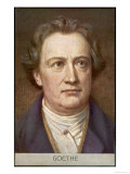 Johann Wolfgang Von Goethe German Writer and Scientist reproduction procédé giclée
