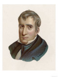 William Henry Harrison President of the United States for One Month: The First to Die in Office Giclee Print