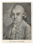 Carl Philipp Emanuel Bach German Musician Giclee Print