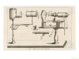 Buonanni's Horizontal Microscope Giclee Print