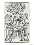 Three Witches Eating at the Sabbat Giclee Print