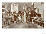 Tsar Ivan IV Visits the Printing Establishment of Ivan Fedoroff Giclee Print