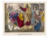 He Brings Lazarus the Brother of His Friends Martha and Mary Back to Life Giclee Print