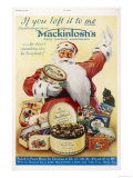 Mackintosh's Toffee Chocolate Assortments, Something Nice for Everybody Giclee Print