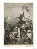 Baudouin Count of Flanders Penetrates the Defences of Constantinople in 1203 Giclee Print