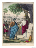 He Receives Power and Authority from Moses Giclee Print