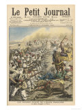 The French Foreign Legion in in Action in Morocco Giclee Print