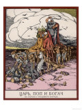 The Workers Oppressed by Tsar Pope and Boyar Lámina giclée