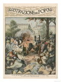 Bomb in a Public Park in Dublin Kills a Woman and Wounds Several Children Lámina giclée Bomb in a Public Park in Dublin Kills a Woman and Wounds Several Children Lámina giclée