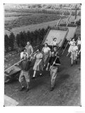 Allotment Workers WWII Giclee Print