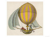 French Project for a Dirigible Balloon: by an Unidentified Inventor Giclee Print