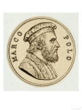 Marco Polo Venetian Merchant Traveller and Author Giclee Print