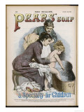 Pears Soap, a Specialty for Children Giclee Print