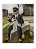 Gunther Pluschow German Aviator Giclee Print