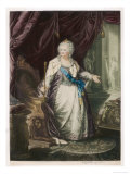 Catherine the Great Empress of Russia Lámina giclée Catherine the Great Empress of Russia Lámina giclée