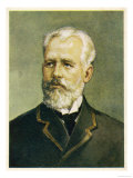 Pyotr Ilich Tchaikovsky, Russian Composer Giclee Print
