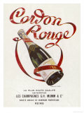 Mumm's Cordon Rouge Champagne Stampa giclée