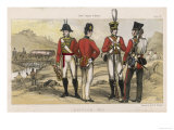 Sappers and Miners in Uniform Giclee Print