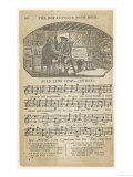 Auld Lang Syne Sheet Giclee Print