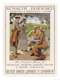Golfing Clothes 1912 Giclee Print Golfing Clothes 1912 Giclee Print