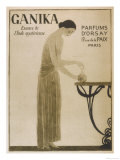 Ganika, Mysterious Essence of the East Supplied by Parfums d'Orsay 17 Rue de la Paix Paris Giclee Print