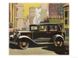 The Chevrolet Six Club Sedan Has a Fisher Body Which is Why It Looks So Distinguished Giclee Print