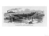 Building the Yacht "America" at New York Giclee Print