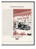 Chevrolet Six 1931 Giclee Print