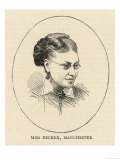 Lydia Becker Editor of the Women's Suffrage Journal. Giclee Print