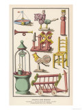 Various French Toys Available at Bon Marche Paris Giclee Print