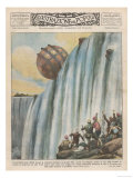 Over Niagara in Sphere Giclee Print