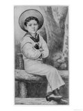 Winston Churchill at Age 5 Dressed in a Sailor Suit reproduction procédé giclée