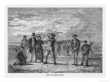 Golfer Prepares to Drive the Ball During a Round on the Old Course at St. Andrews Scotland Giclee Print