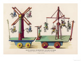 French Toys of Fairground Amusements Giclee Print