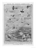 Aerobatics Practised by Combat Aircraft Attacking or Evading the Enemy Giclee Print