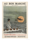 Boy Watches Plane 1911 Lámina giclée Boy Watches Plane 1911 Lámina giclée