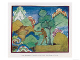 The Tortoise and the Monkey Giclee Print