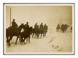 Norway Norwegian Cavalry in the Early Morning Giclee Print