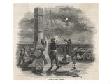 Taking a Lunar Distance Giclee Print Taking a Lunar Distance Giclee Print