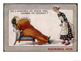 Comment on Lloyd George's National Insurance Act Stampa giclée Comment on Lloyd George's National Insurance Act Stampa giclée