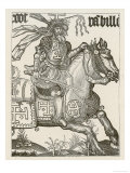Godefroi de Bouillon Crusading Warrior Crowned King of Jerusalem Giclee Print