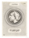 Sappho Greek Lyric Poet Giclee Print