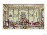 Bedroom in a French Doll's House Giclee Print